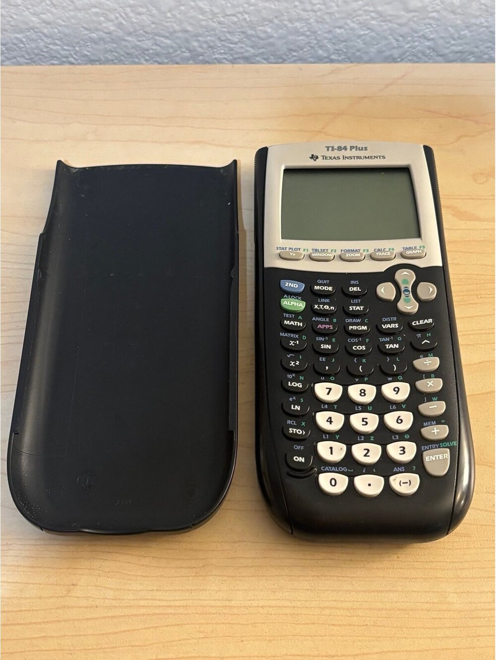 TI-84 Plus Graphing Calculator with Cover